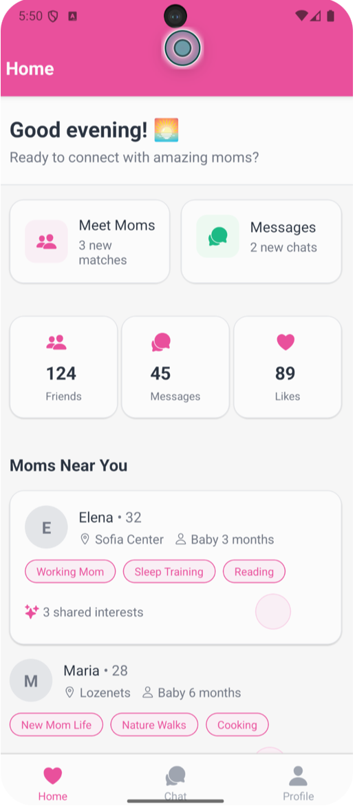 SocialMama app screenshot